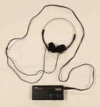Gemini RAS2 Portable Am/fm Radio Pocket Sized With Adjustable Head Set - Works. Fixed Price $12.00.