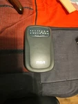 Rca Portable Am/fm Stereo RP1610B Tested -works. Fixed Price $11.85.