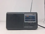 Sony ICF-36 Weather Tv Fm Am 4-BAND Portable Radio Tested Working Ac Cord. Fixed Price $19.99.