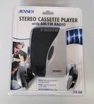 Jensen Stereo Cassette Player Am/fm Radio With Headphones SCR-68A New Sealed. Fixed Price $32.97.