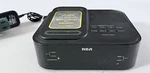 Rca RC250BK-A Soundflow Wireless Audio Dock Fm Clock Radio W/ Usb Charging. Fixed Price $9.94.