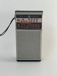 General Electric 7 2924A Portable Am Fm Radio Vintage Tv Sound Black Tested. Fixed Price $15.95.