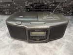 Sony Fm/am Compact Disc Dual Alaram Clock Radio ICF-CD800 Tested Works!. Fixed Price $36.99.