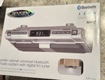 Jensen SMPS-628 Under Cabinet Universal Bluetooth Music System With Digital Fm. Fixed Price $42.95.