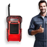 20V Bluetooth Jobsite Radio - Wireless Music, Am/fm, Works With Bauer Battery. Fixed Price $74.95.