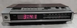 Vntg General Electric Digital Am/fm Alarm Clock Radio 7-4634B Woodgrain-works. Fixed Price $21.99.