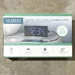 Crosse Technology 617-2410 Black Digital Atomic Alarm Clock Usb Dual. Fixed Price $30.16.