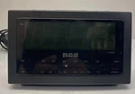 Rca Digital Large Numbers Am/fm Alarm Clock Radio Model RP3701A Black Green #. Fixed Price $28.99.
