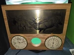 Elk Item French/ American Highline West Weather Station - Missing Clock. Fixed Price $19.92.