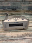 Sangean RCR-22 Atomic Digital Am Fm Clock Radio With Signal Sensor Silver White. Fixed Price $39.99.