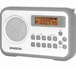 Sangean PR-D18GR Am/fm/portable Digital Radio With Protective Bumper (white/gray. Fixed Price $55.00.