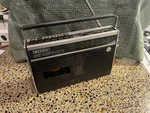 Sony CF-200 Am-fm-cassette Works. Fixed Price $22.00.