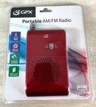 Gpx Portable Am/fm Radio R052R New Sealed Red. Fixed Price $18.99.