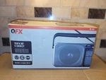 4-BAND Mini Radio Qfx R-24 AM/FM/SW1/SW2 Retro-styled Built-in Speaker Brand New. Fixed Price $20.00.