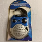 Curtis Am/fm Shower Radio Lcd Clock Nos Waterproof Hanging Blue. Fixed Price $19.98.