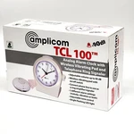 Amplicom Tcl 100 Analog Alarm Clock W/ Vibrate Shaker For Hearing-impaired. Fixed Price $99.00.