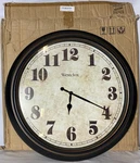 Westclox 24IN Oversized Analog Wall Clock Quartz 32213 New Open Box. Fixed Price $25.00.