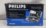 Philips World Travel Clock Fm Radio Model AE4230 For Parts Repair. Fixed Price $25.00.