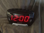 Westclox Alarm Clock Radio W/ Dual Usb Charger (model No. 80227WM). Fixed Price $11.00.