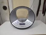 Innovative Technology Audio Dock Alarm Clock Aux Radio Ipod Silver. Fixed Price $22.99.