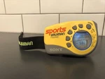 Sony Walkman Yellow Fm/am Sports Radio Srf M78 With Slap Wrist Arm Band Strap. Fixed Price $11.00.