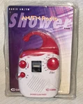 New Old Stock Red Curtis Shower Am/fm Radio RS28. Fixed Price $14.92.