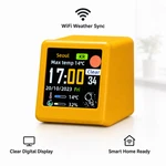 Mini Wifi Weather Station Digital Clock Ips Lcd Temperature Humidity Display. Fixed Price $9.70.