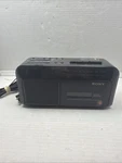 Vintage Sony ICF-C600 Dream Machine Am/fm Cassette Alarm Clock Black Works. Fixed Price $25.00.