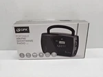 Gpx Portable Am Fm Shortwave Radio R353B Digital Clock New Box Vintage Style. Fixed Price $23.99.