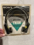 Sony SRF-R5 Vintage Am/fm Stereo Headphone Receiver 1980S Flex Antenna Nib. Fixed Price $45.00.