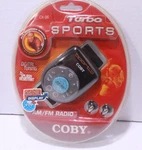 Coby CX-96 Turbo Sports Am/fm Radio W/ Headphones All Weather New. Fixed Price $29.99.