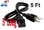 New Ac Power Cord/cable/line For Samsung Lg Sharp Aquos Sony Bravia Vizio Lcd Tv. Fixed Price $9.99.
