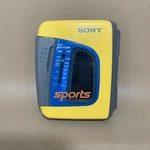 Sony Walkman WM-FS191 Sports Radio Cassette Player Am Fm Yellow Gray Blue Tested. Fixed Price $44.99.