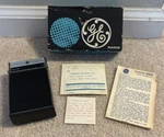 Nice! Vtg Ge P-2790 Am Transistor Radio W/ Box & Paperwork! Tested Pls Read. Fixed Price $20.00.