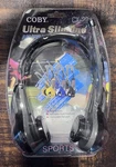 Coby CX-22 Ultra Slimline Am/fm Dual Headphone Radio Sport Headset Running New. Fixed Price $12.99.