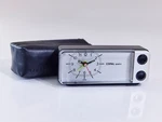 Copal Quartz HQ165 Japan Vintage Travel Alarm Clock W/ Night Light & Case N17. Fixed Price $39.00.