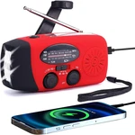 Fm/am/noaa Weather Radio Hand Crank Self Powered Solar Portable Mini Emergency. Fixed Price $27.44.