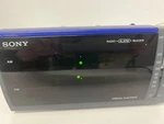 Sony Dream Machine Alarm Clock Radio ICF-411 ICF-C411 Black Blue Digital Vintage. Fixed Price $23.99.
