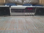 General Electric Am/fm Stereo Cassette Player Radio, Model 7-4960B. Fixed Price $20.00.