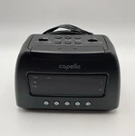 Capello Am/fm Radio Alarm Clock Black CR21 With Charger. Fixed Price $12.50.