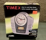 Timex T318S Alarm Clock Radio Nature Sounds Analog And Digital. Fixed Price $49.99.