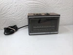 Vtg General Electric Digital Alarm Clock Am Fm Radio Wood Finish Model 7-4620F. Fixed Price $24.99.
