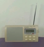 Sony ICF-M410V Liv Portable 4-BAND Tv/weather/fm/am Clutch Radio Tested Working. Fixed Price $27.99.