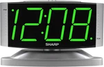Home Led Digital Alarm Clock Swivel Base - Outlet Powered, Simple Opera. Fixed Price $21.85.