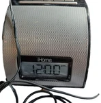 Ihome IH110B Alarm Clock Fm Radio Ipod Dock 30-PIN Speaker Tested Works. Fixed Price $19.99.