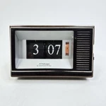 Strauss Canadian Time Flip Clock Alarm Battery Powered Made In Japan No. 106. Fixed Price $109.05.