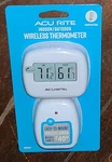 Acu-rite Indoor/outdoor Thermometer W/wireless Signal Indicator 00782A4. Fixed Price $26.15.