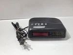 Philco 799K Digital Alarm Clock Radio Black Am Fm Snooze 120V 4W 9V. Fixed Price $9.99.