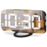Lamisola Digital Alarm Clock, Large Led Mirror DISPLAY,2 Usb Charging Ports,a.... Fixed Price $28.15.