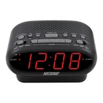 Digital Am/fm Alarm Clock Radio, Black With Red Led Display. Fixed Price $31.16.